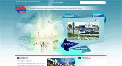 Desktop Screenshot of izmirmetro.com.tr